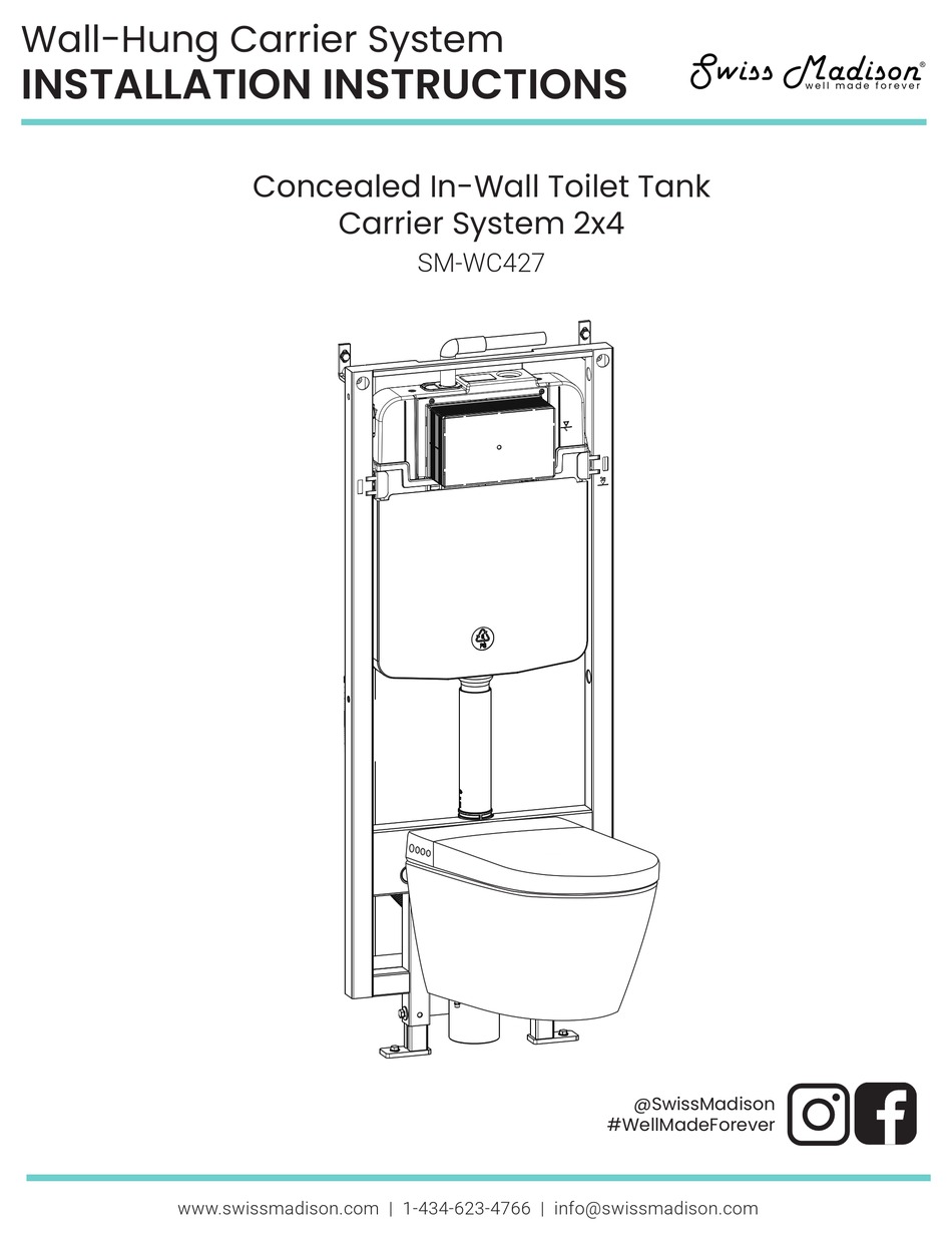 SWISS MADISON SMWC427 INSTALLATION INSTRUCTIONS MANUAL Pdf Download