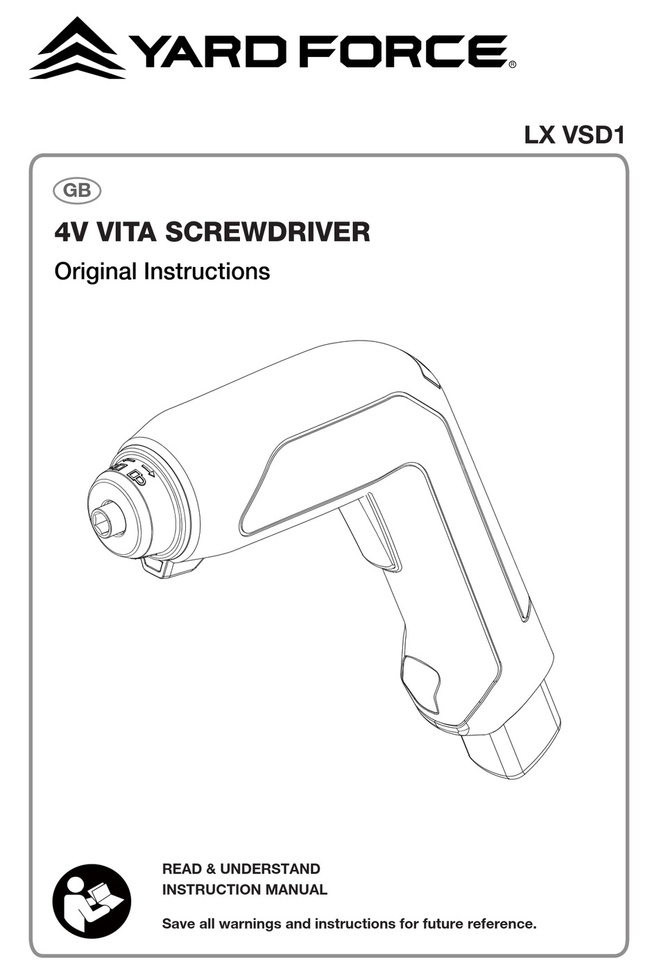 YARD FORCE LX VSD1 ORIGINAL INSTRUCTIONS MANUAL Pdf Download ManualsLib