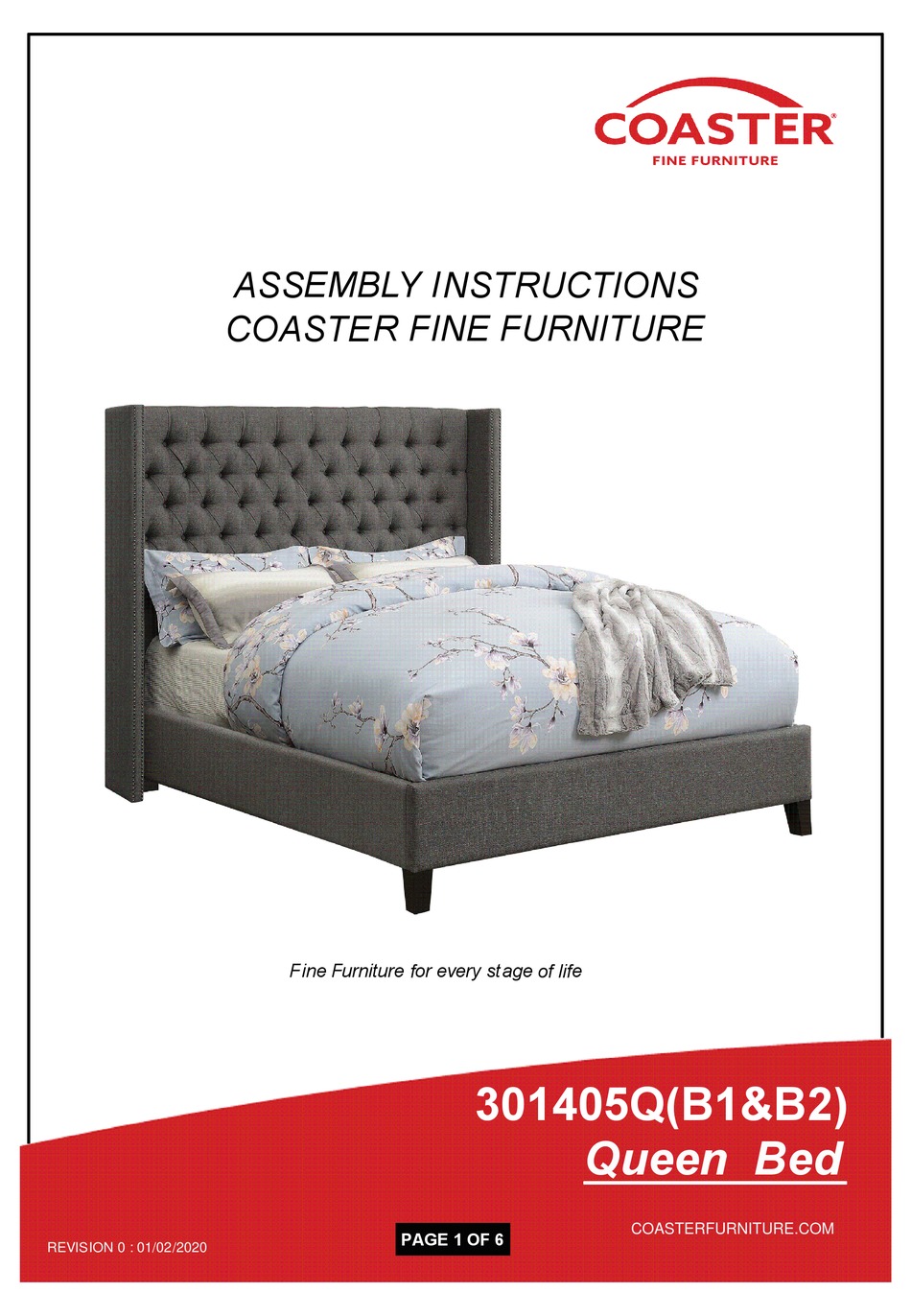 COASTER 301405Q ASSEMBLY INSTRUCTIONS MANUAL Pdf Download ManualsLib