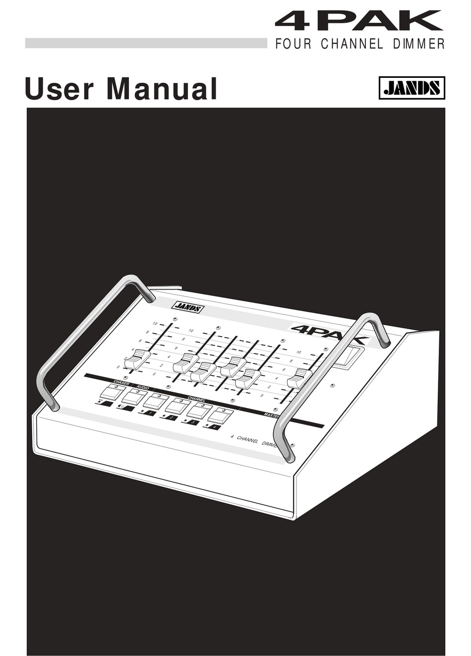 JANDS 4PAK USER MANUAL Pdf Download ManualsLib