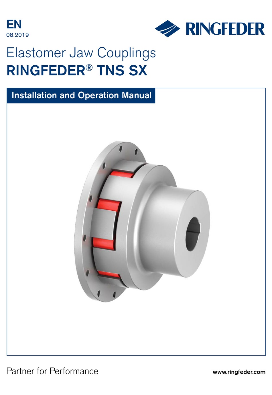 RINGFEDER TNS SX INSTALLATION AND OPERATION MANUAL Pdf Download