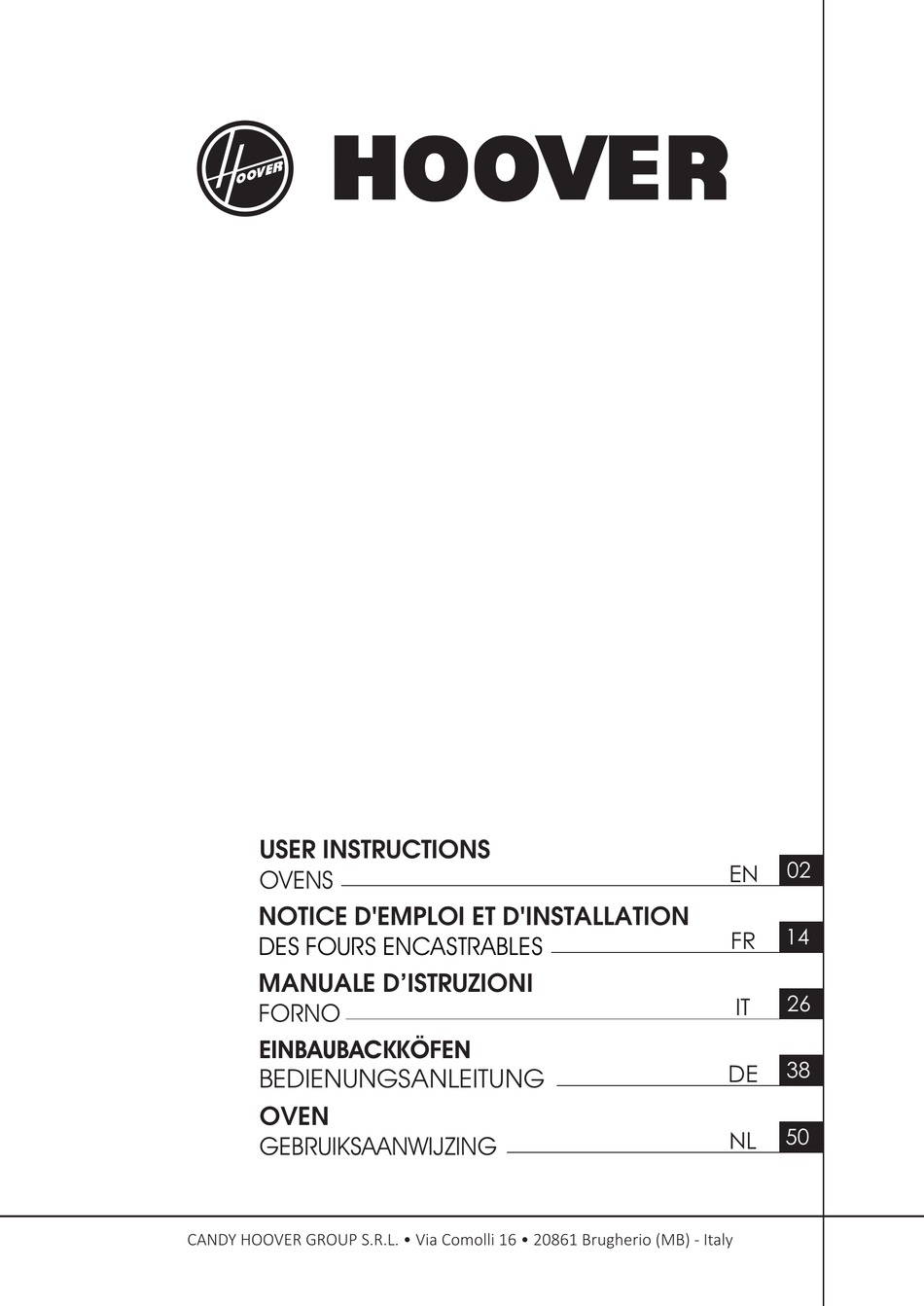 HOOVER HOC3U5178IN WIFI USER INSTRUCTIONS Pdf Download ManualsLib