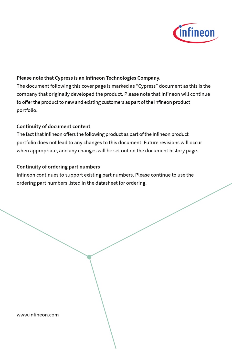 INFINEON TECHNOLOGIES CYTVII-B-E-BB QUICK START MANUAL Pdf Download ...