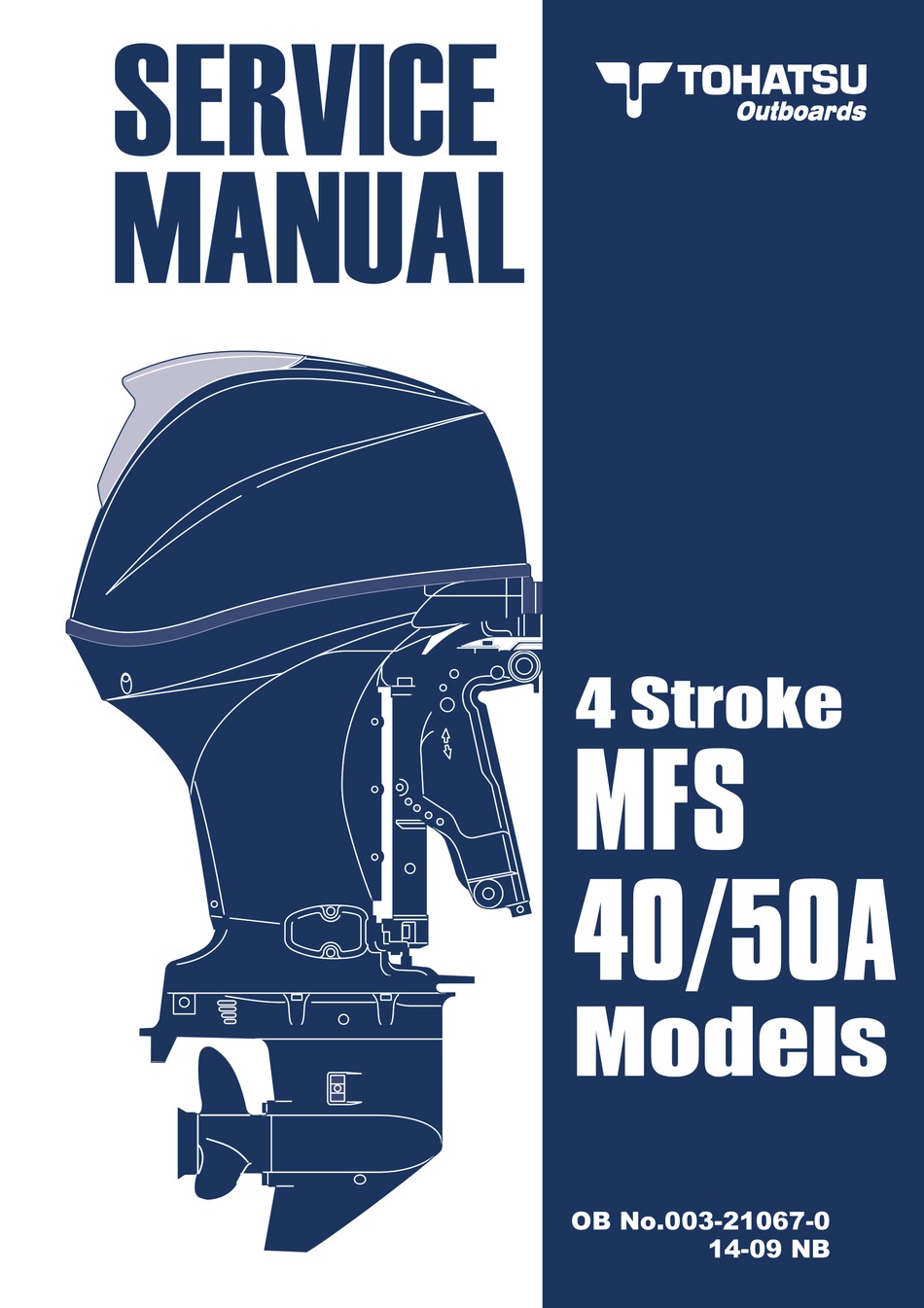 TOHATSU MFS 40 SERVICE MANUAL Pdf Download | ManualsLib