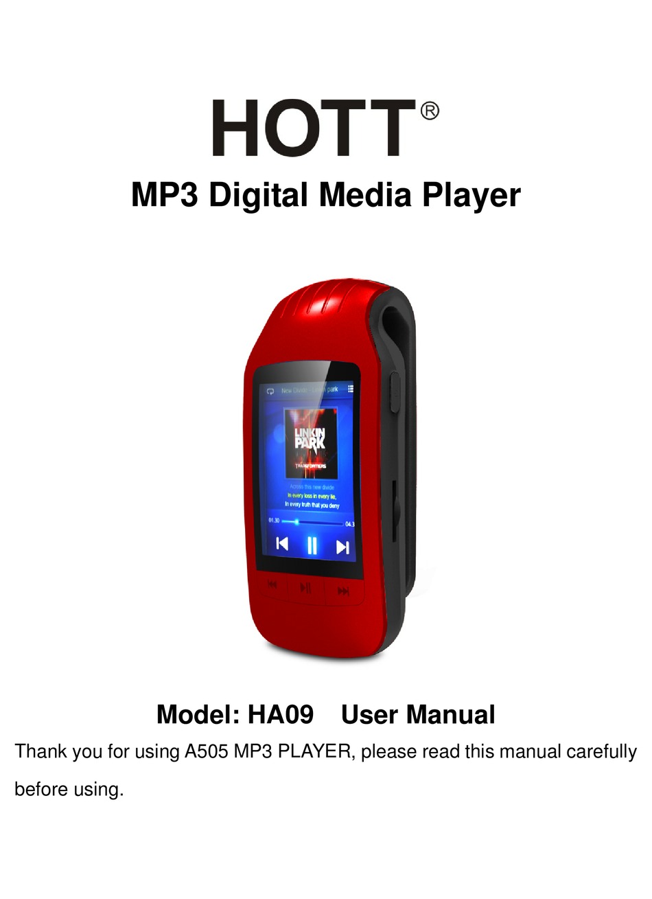 HOTT HA09 USER MANUAL Pdf Download ManualsLib