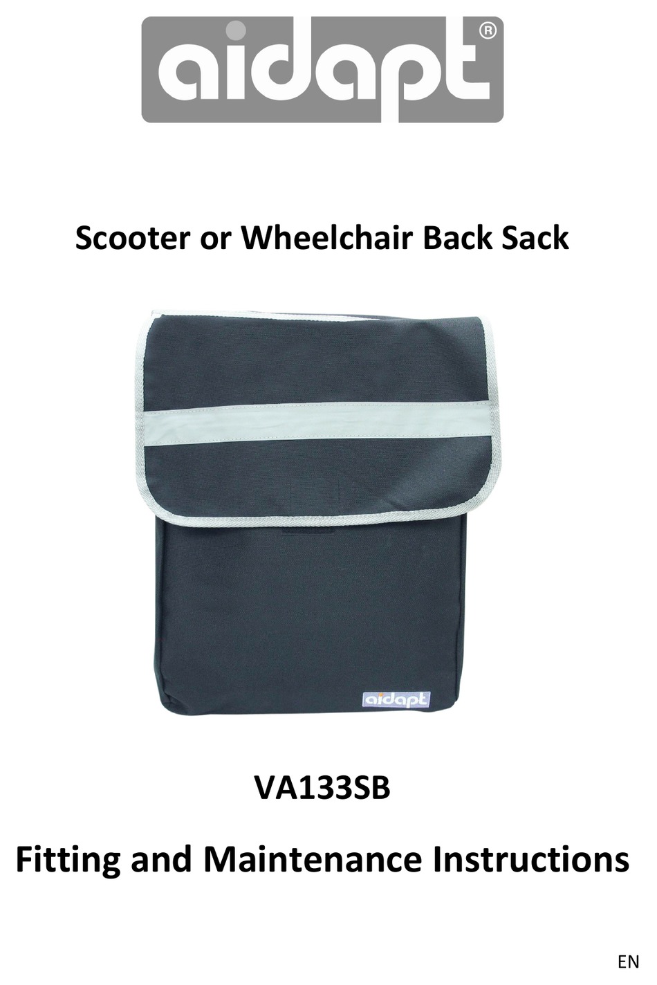 AIDAPT VA133SB FITTING AND MAINTENANCE INSTRUCTIONS Pdf Download