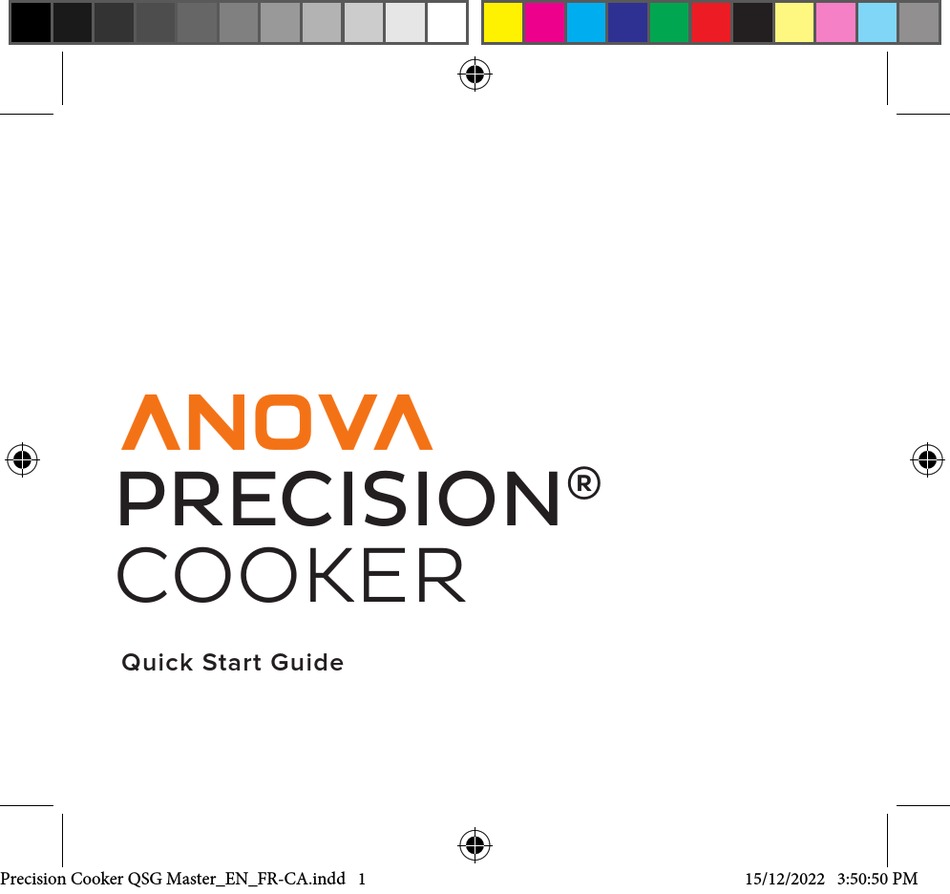 ANOVA PRECISION QUICK START MANUAL Pdf Download ManualsLib