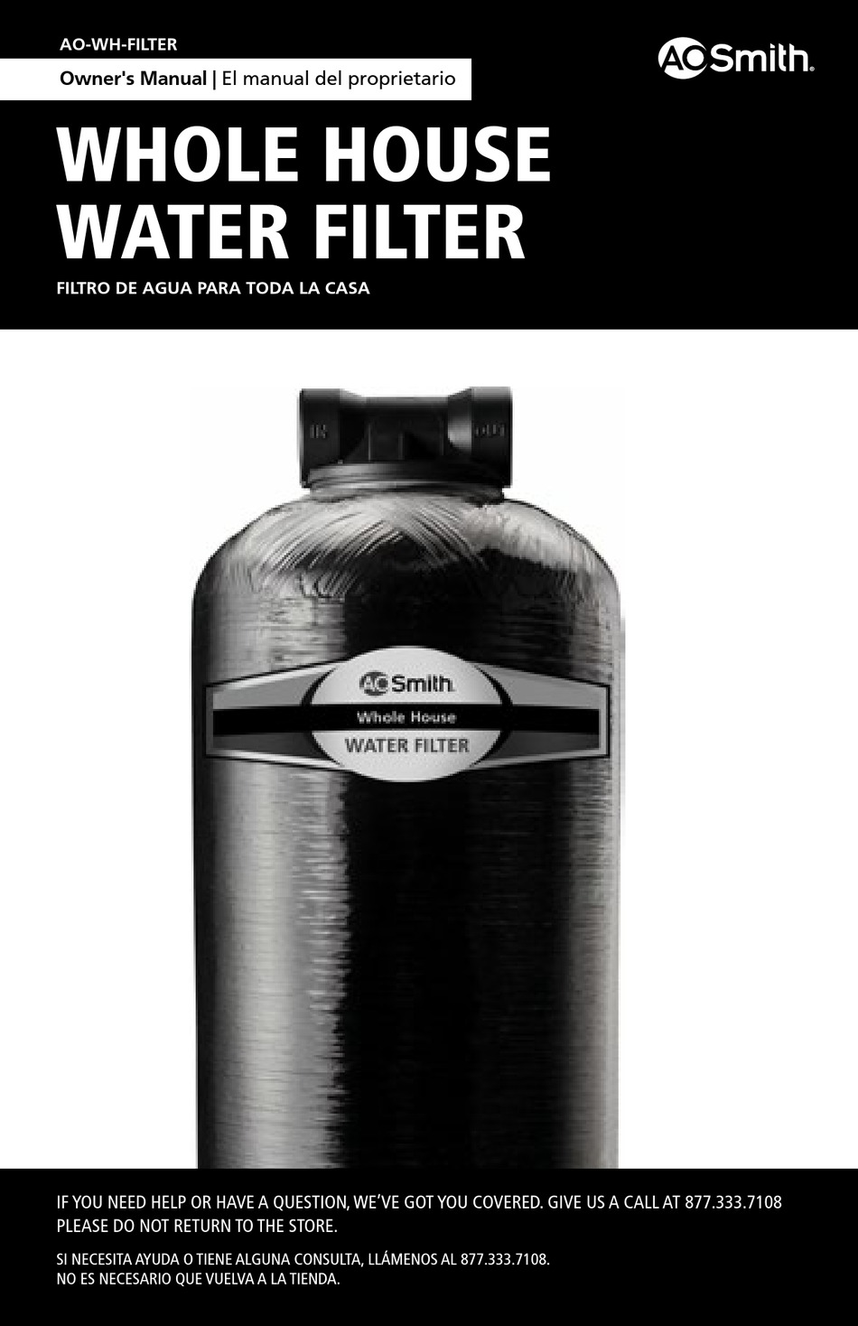 A.O. SMITH AOWHFILTER OWNER'S MANUAL Pdf Download ManualsLib