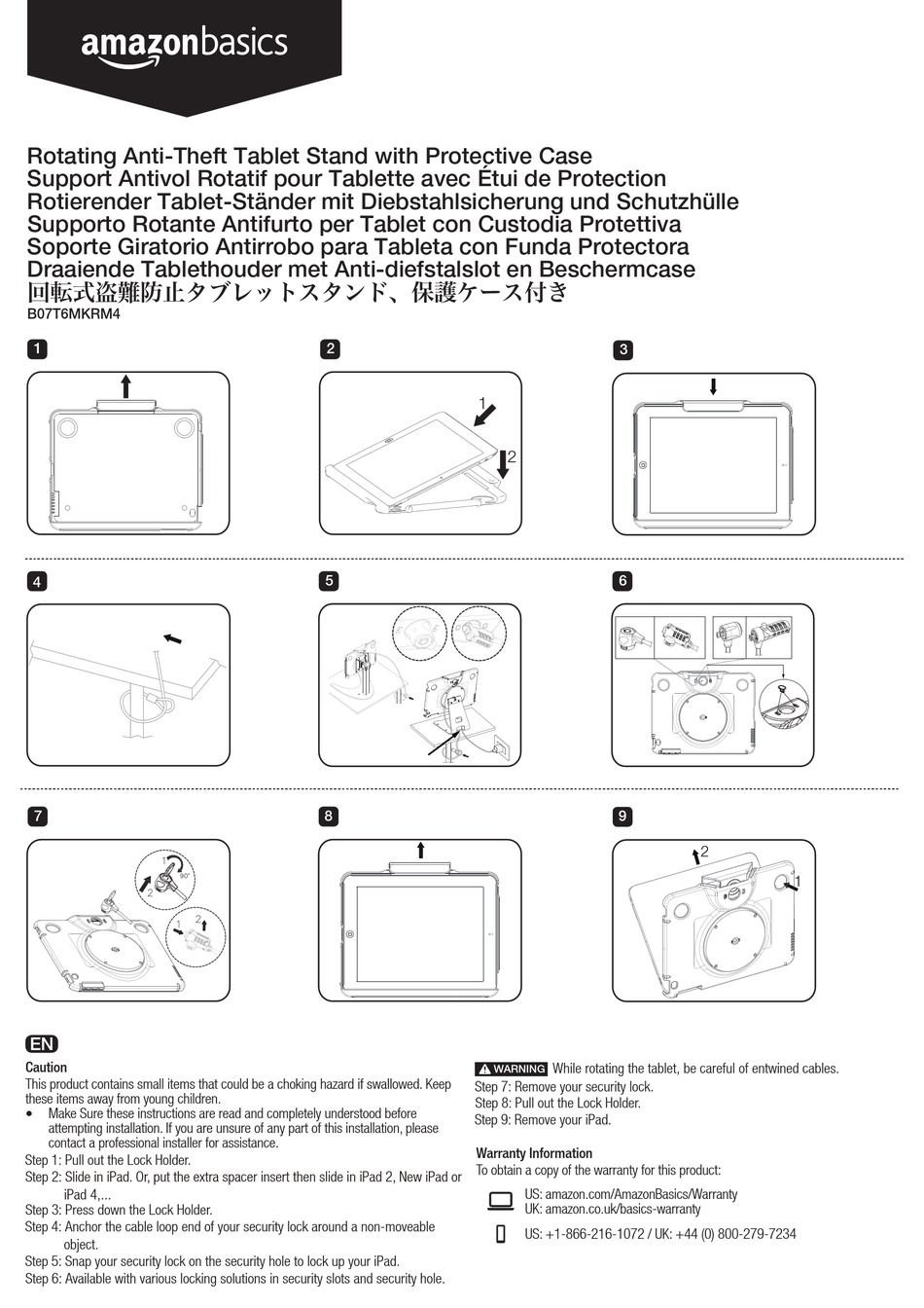 AMAZONBASICS B07T6MKRM4 MANUAL Pdf Download ManualsLib