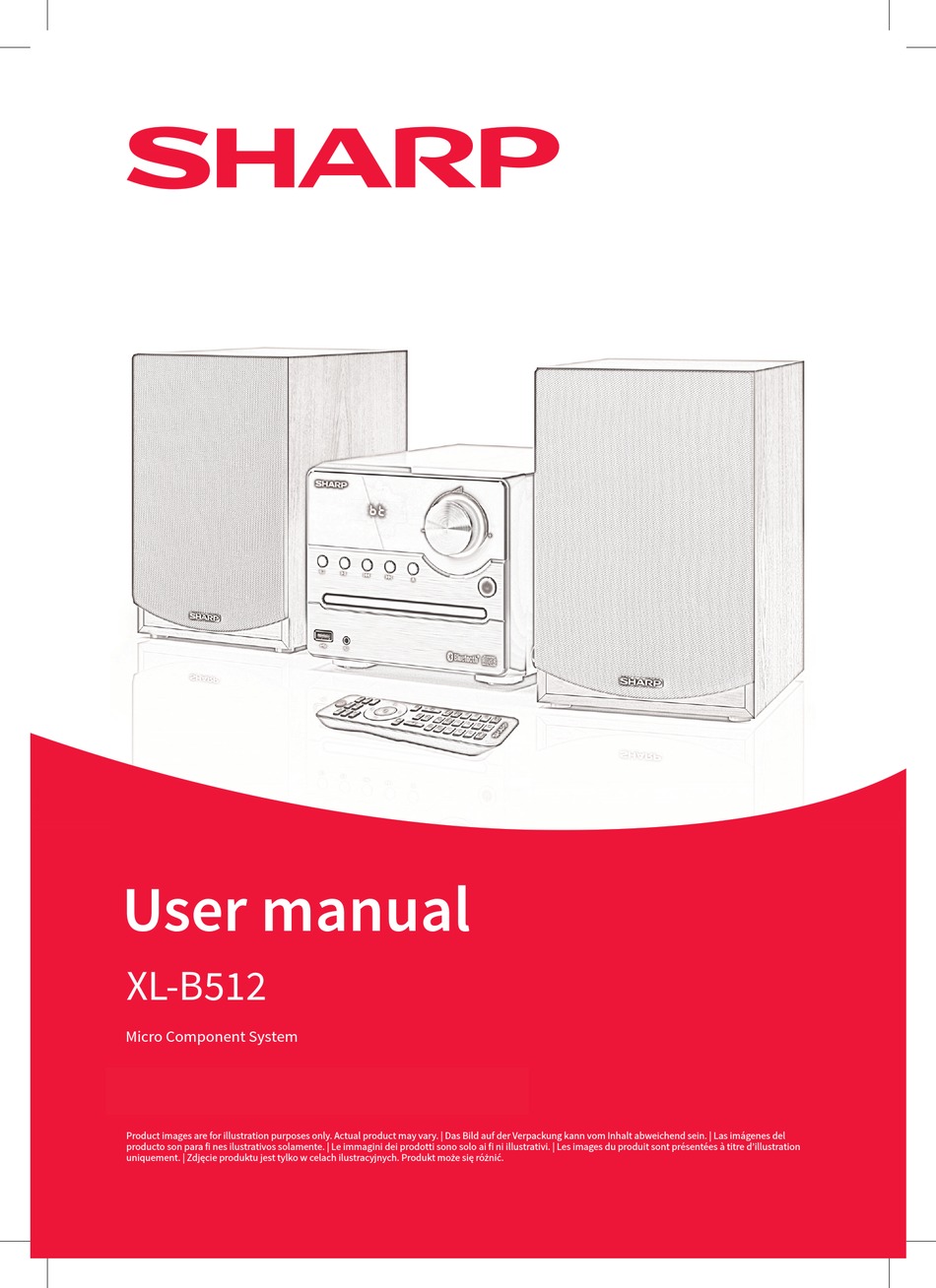 SHARP XLB512 USER MANUAL Pdf Download ManualsLib