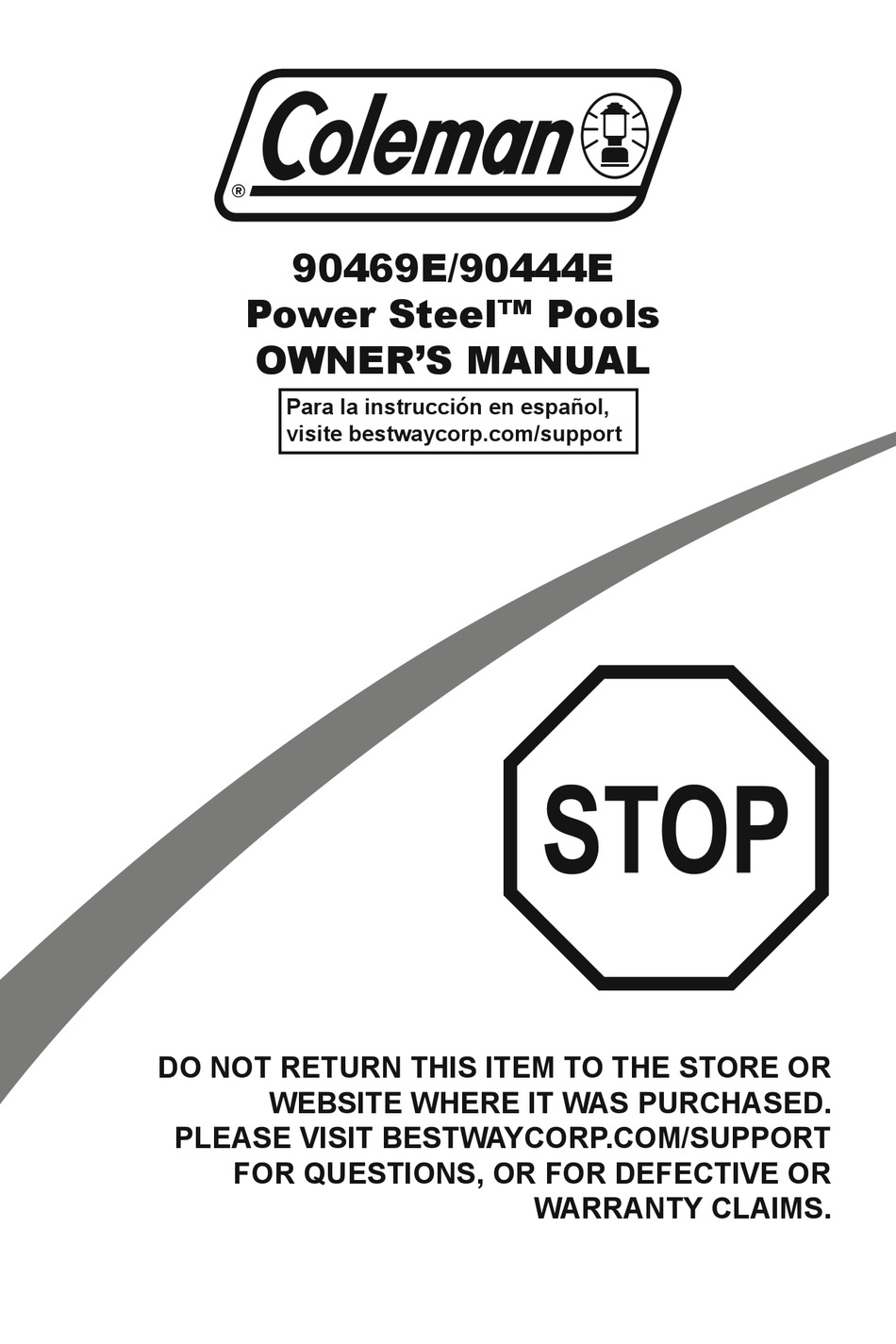 COLEMAN POWER STEEL 90469E OWNER