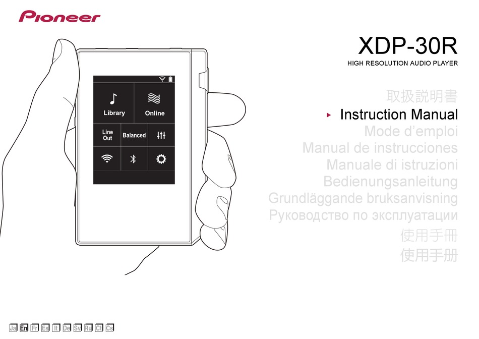 PIONEER XDP30R INSTRUCTION MANUAL Pdf Download ManualsLib