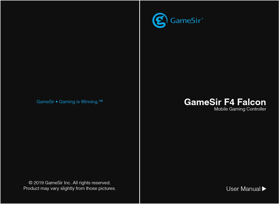 GAMESIR F4 FALCON USER MANUAL Pdf Download | ManualsLib