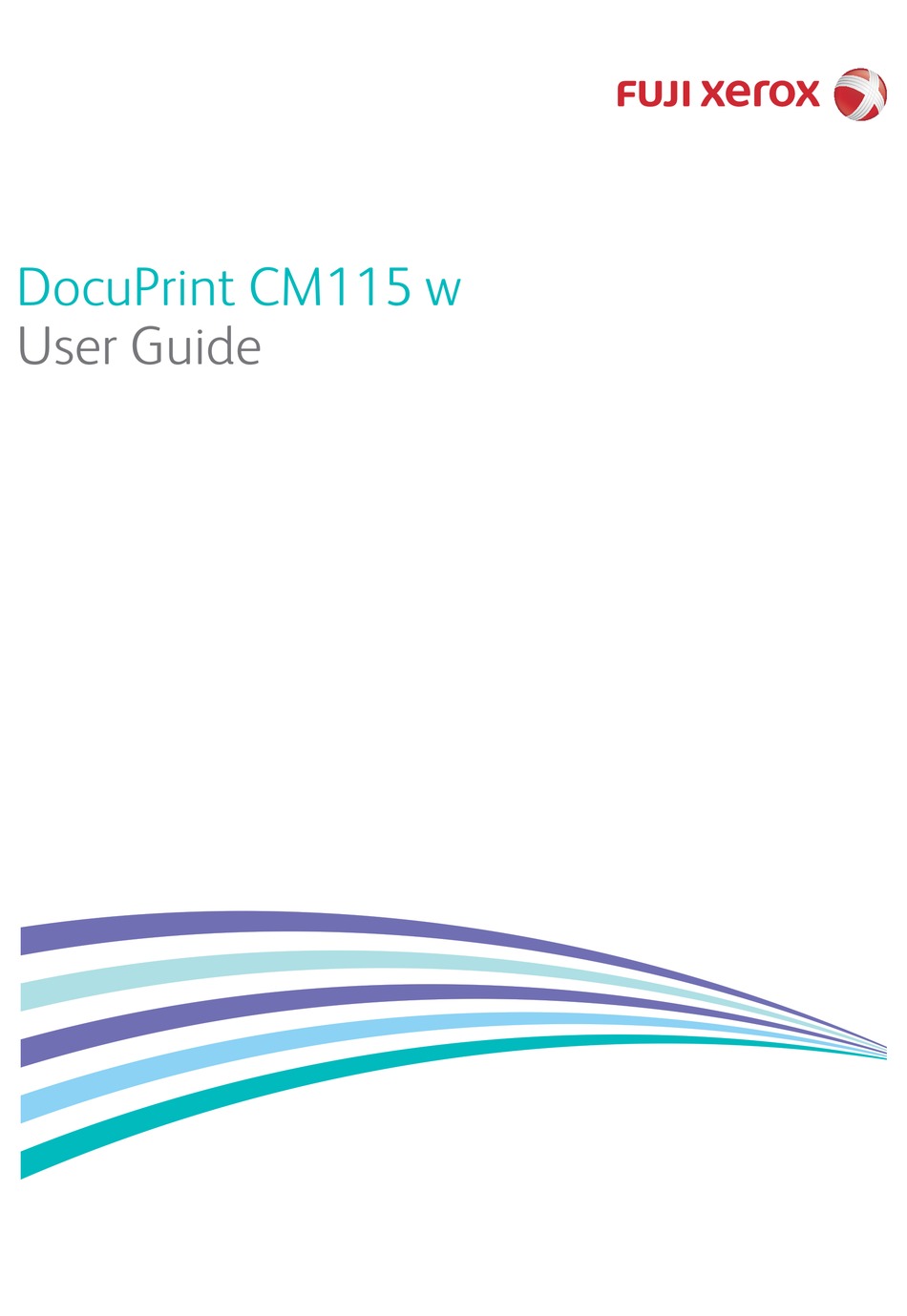FUJI XEROX DOCUPRINT CM115 W USER MANUAL Pdf Download ManualsLib