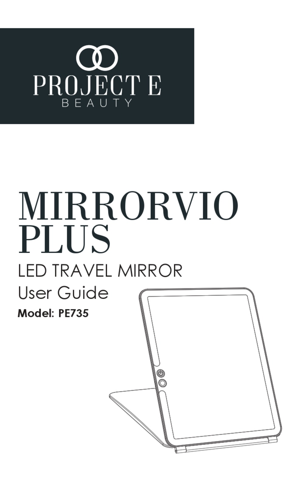 PROJECT E BEAUTY MIRRORVIO PLUS USER MANUAL Pdf Download ManualsLib