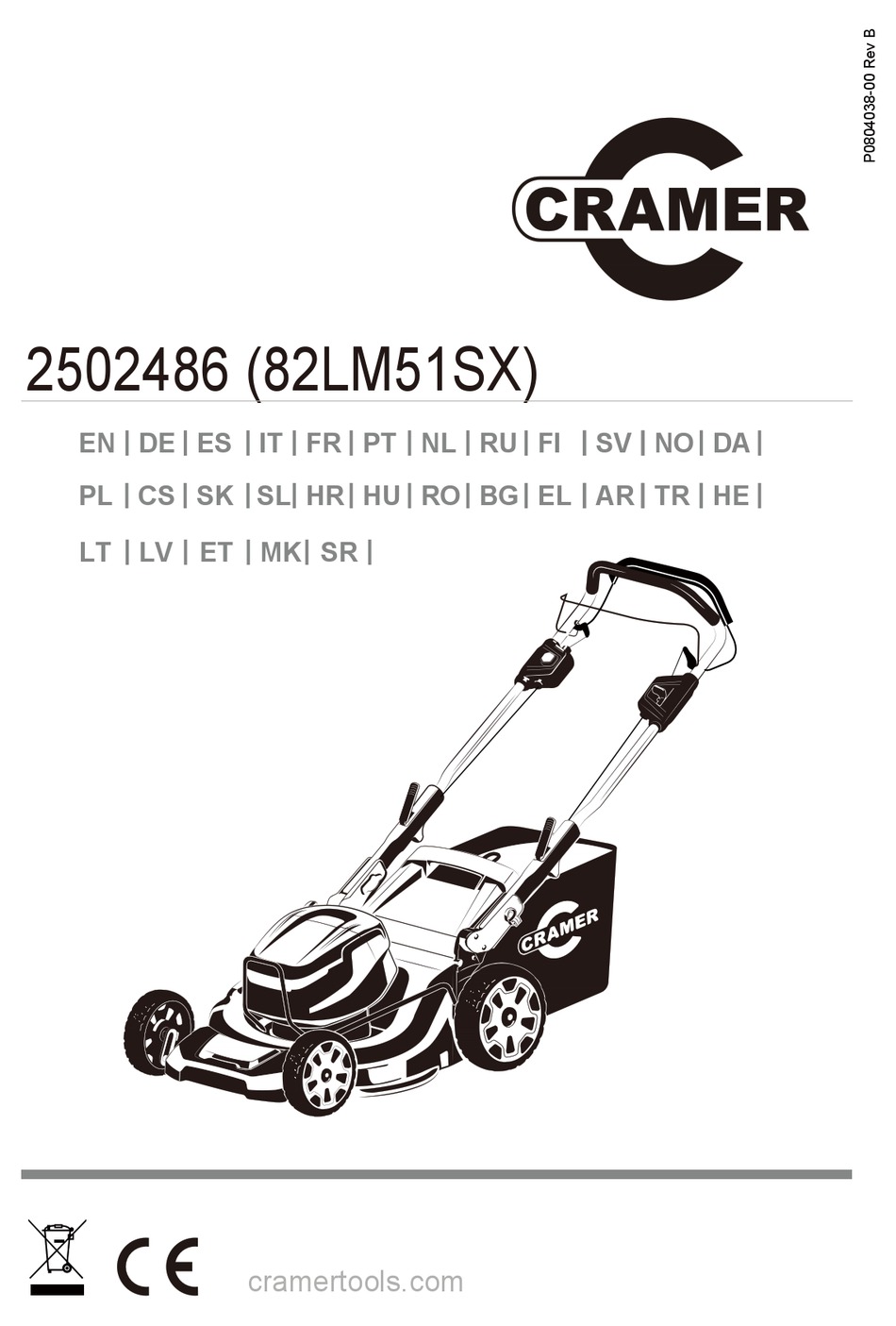 CRAMER 2502486 MANUAL Pdf Download ManualsLib