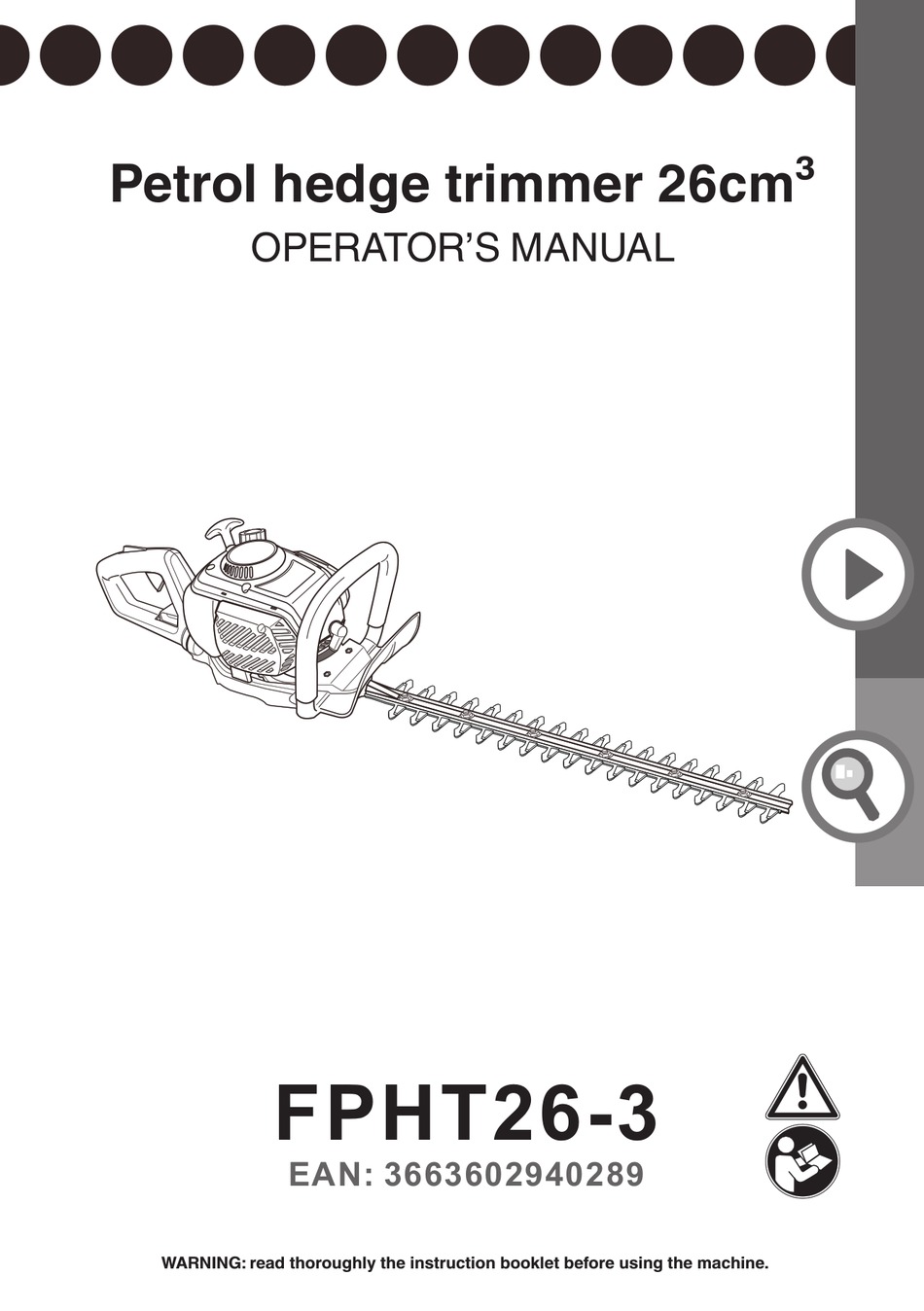 Kingfisher Fpht Operator S Manual Pdf Download Manualslib