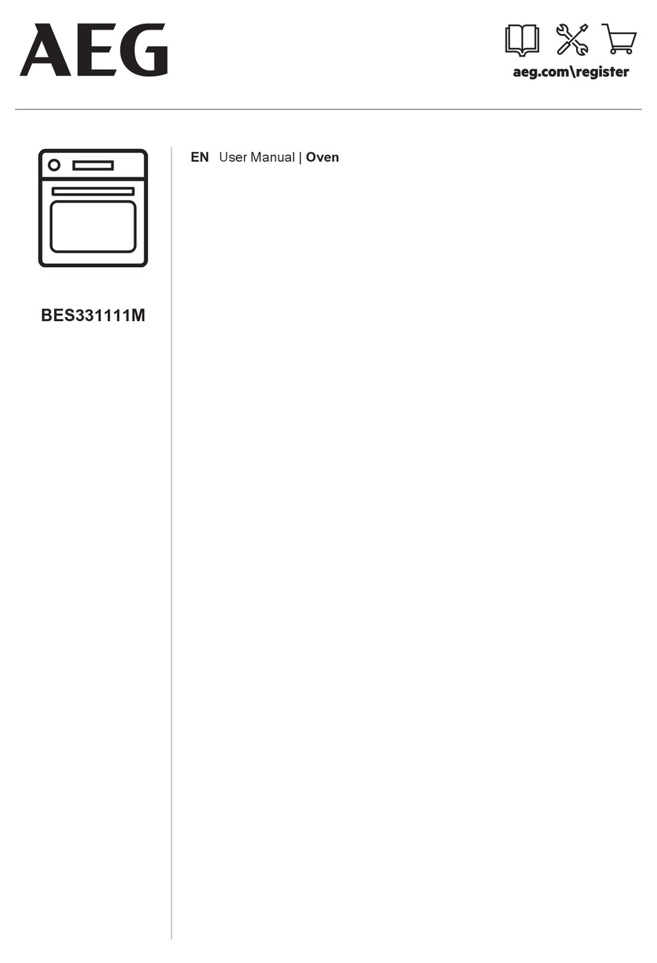 ELECTROLUX BES331111M USER MANUAL Pdf Download ManualsLib