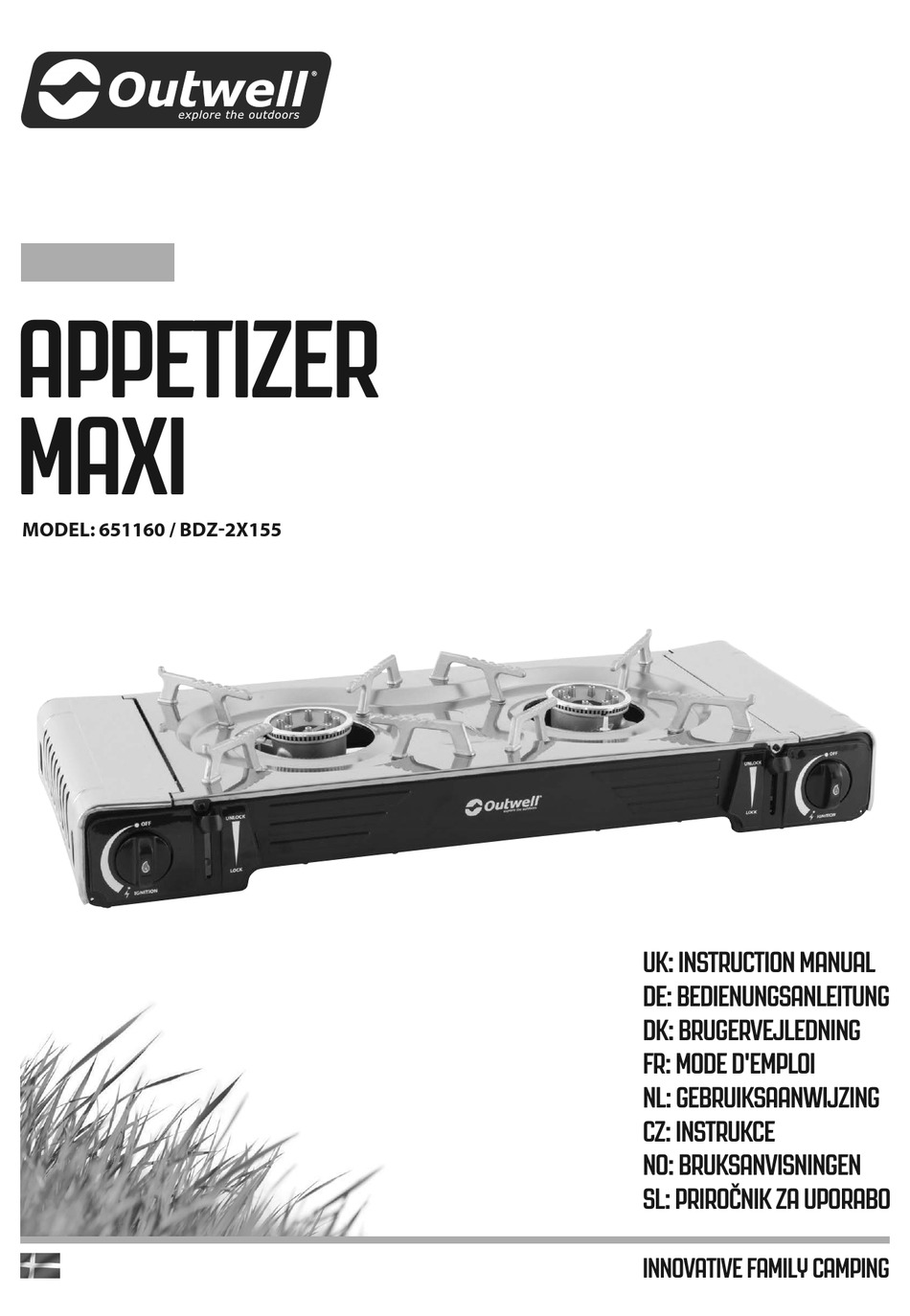 OUTWELL APPETIZER MAXI INSTRUCTION MANUAL Pdf Download ManualsLib