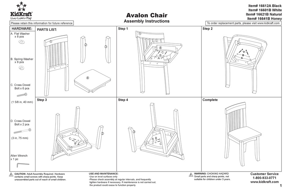 KIDKRAFT 16612A ASSEMBLY INSTRUCTIONS Pdf Download ManualsLib   Kidkraft 16612a 