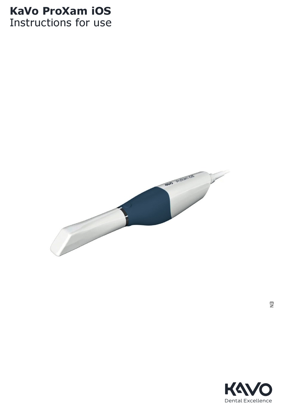 KAVO PROXAM IOS INSTRUCTIONS FOR USE MANUAL Pdf Download ManualsLib