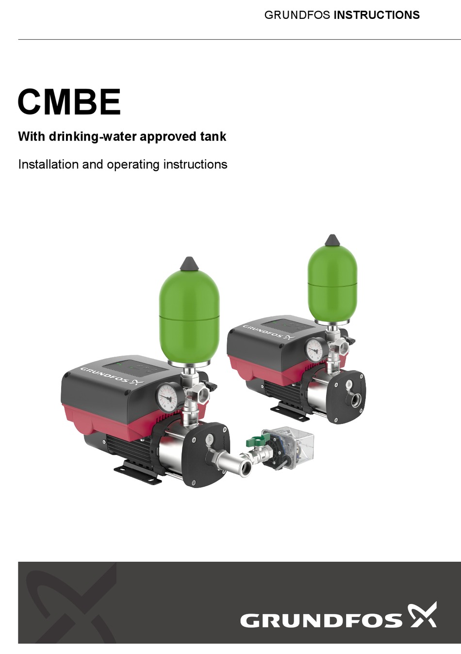 GRUNDFOS CMBE INSTRUCTIONS MANUAL Pdf Download ManualsLib