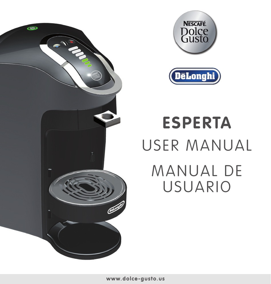 DELONGHI NESCAFE DOLCE GUSTO ESPERTA USER MANUAL Pdf Download ManualsLib