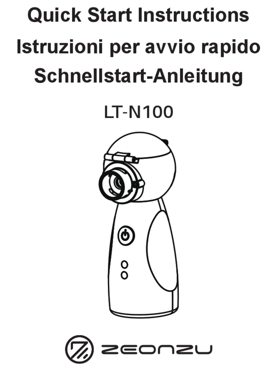 ZEONZU LT-N100 QUICK START INSTRUCTIONS Pdf Download | ManualsLib