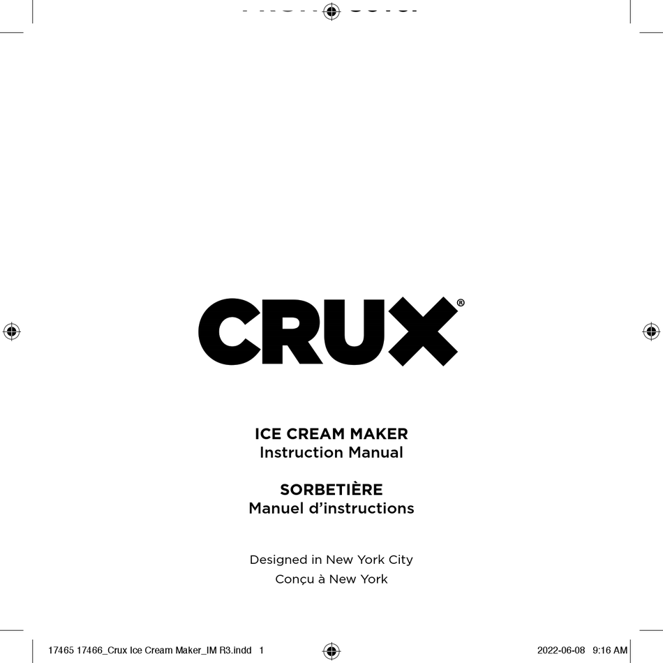 CRUX 17465 INSTRUCTION MANUAL Pdf Download ManualsLib