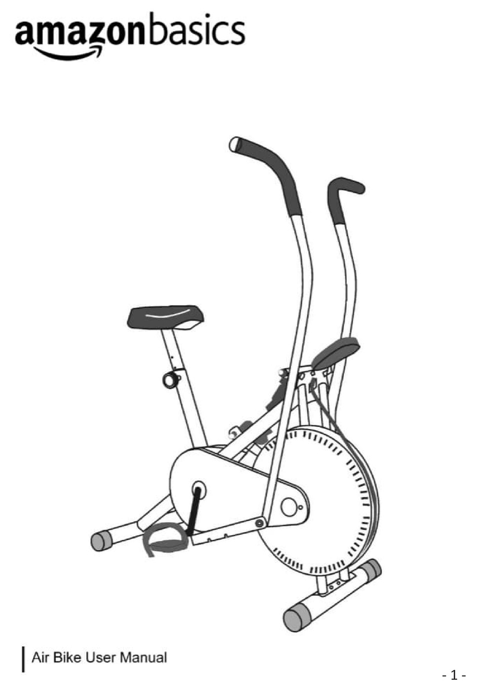 AMAZONBASICS AIR BIKE USER MANUAL Pdf Download ManualsLib