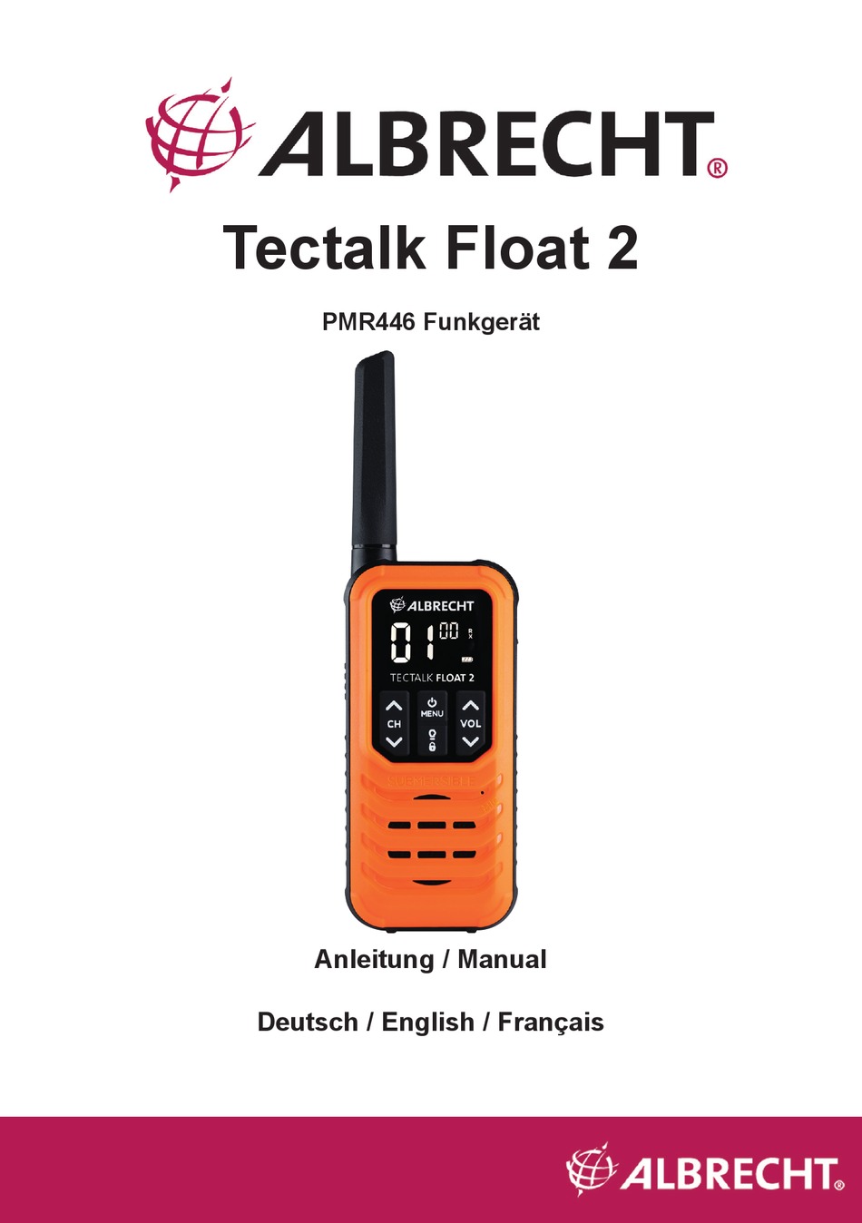 Albrecht Tectalk Float Manual Pdf Download Manualslib