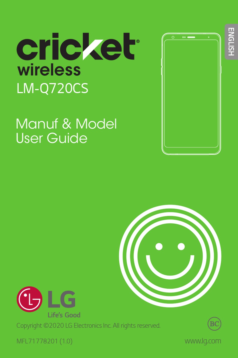 LG CRICKET LMQ720CS USER MANUAL Pdf Download ManualsLib