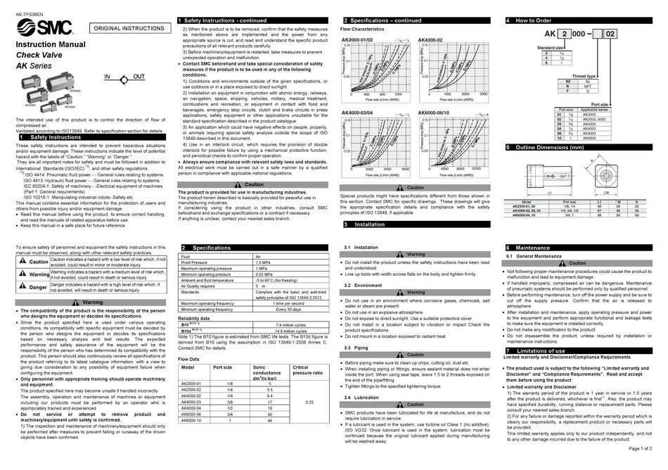 Smc Networks Ak Series Instruction Manual Pdf Download Manualslib