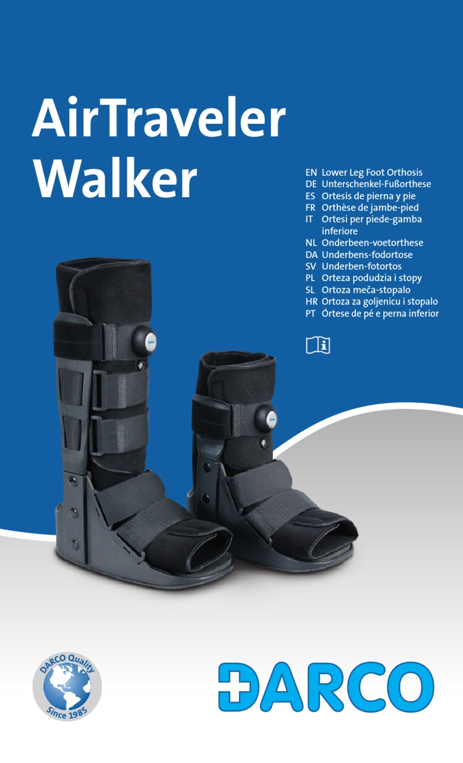 DARCO AIRTRAVELER WALKER INSTRUCTIONS MANUAL Pdf Download ManualsLib