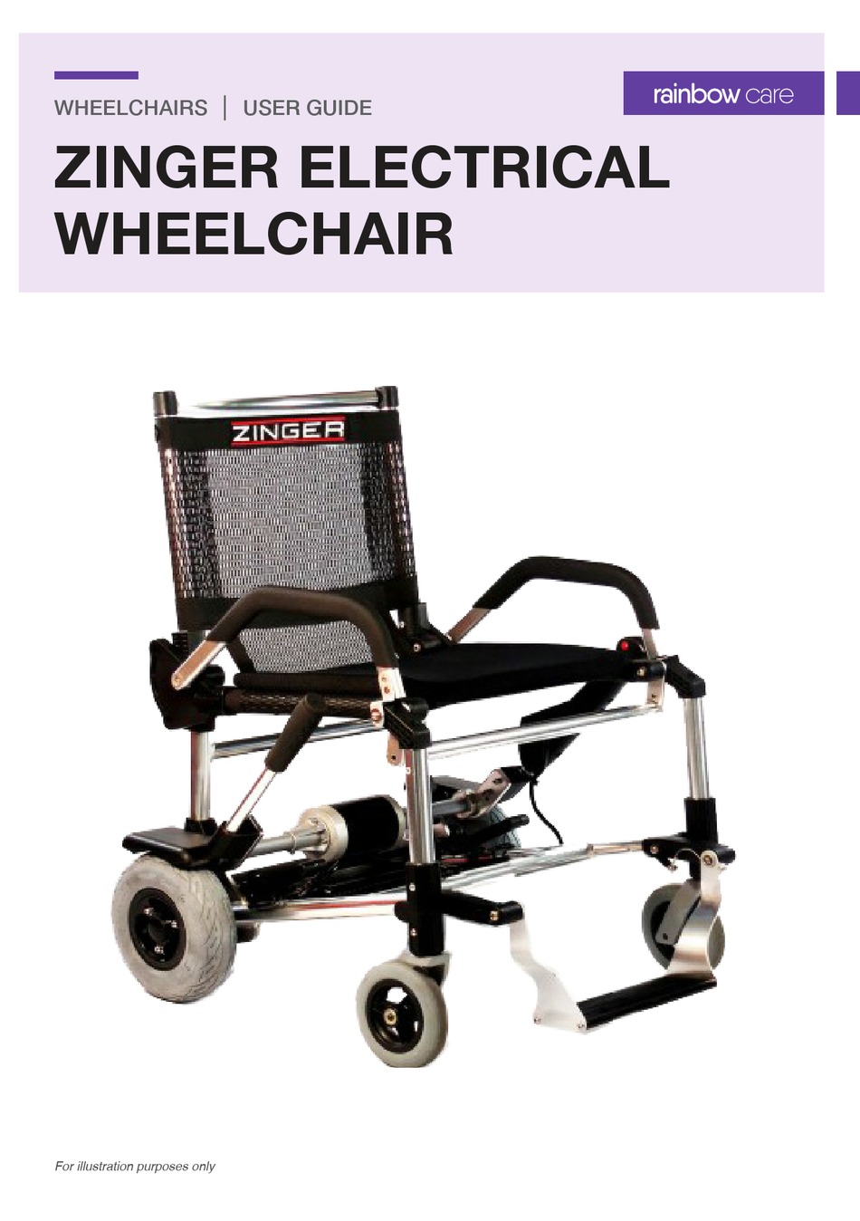 RAINBOW CARE ZINGER USER MANUAL Pdf Download ManualsLib