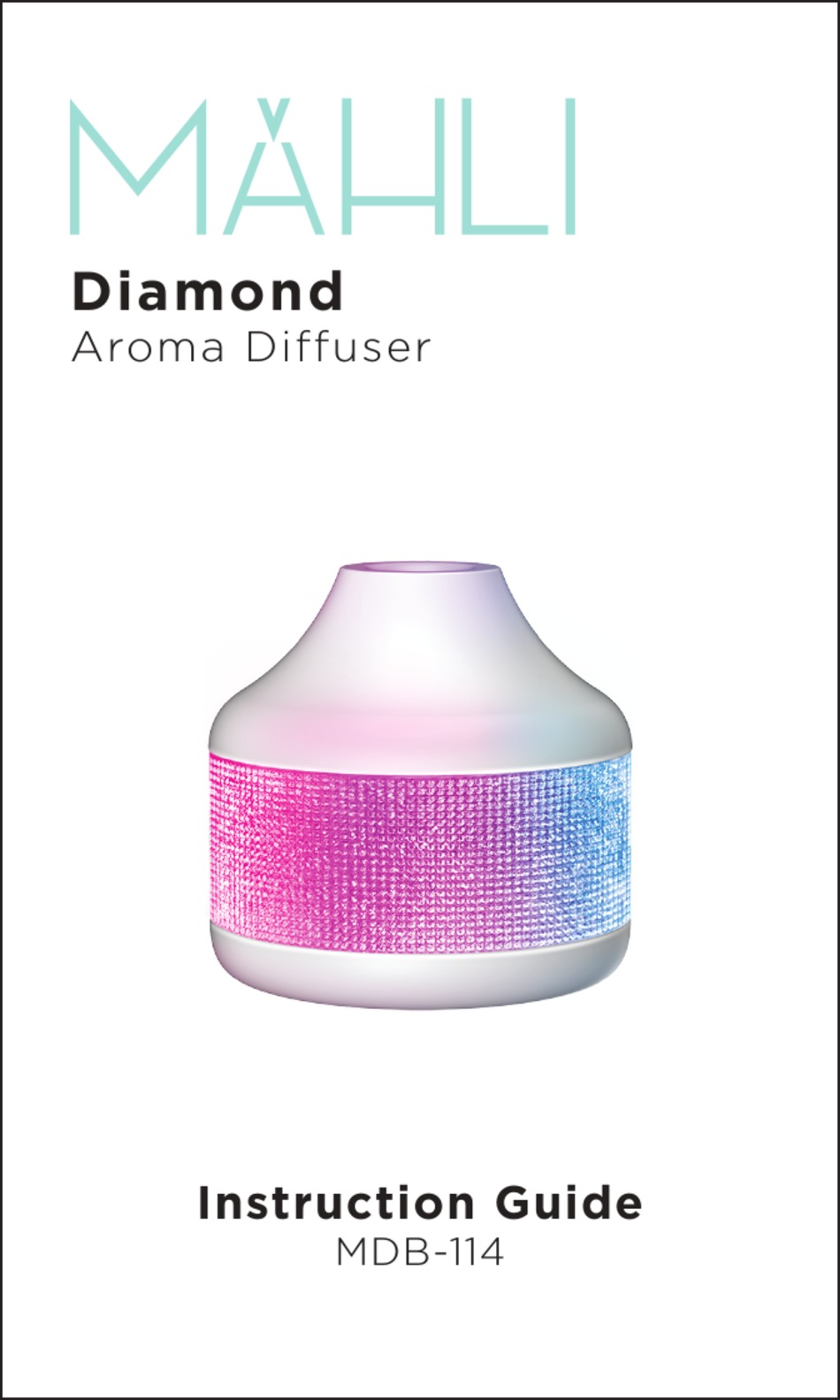 MAHLI MDB114 INSTRUCTION MANUAL Pdf Download ManualsLib