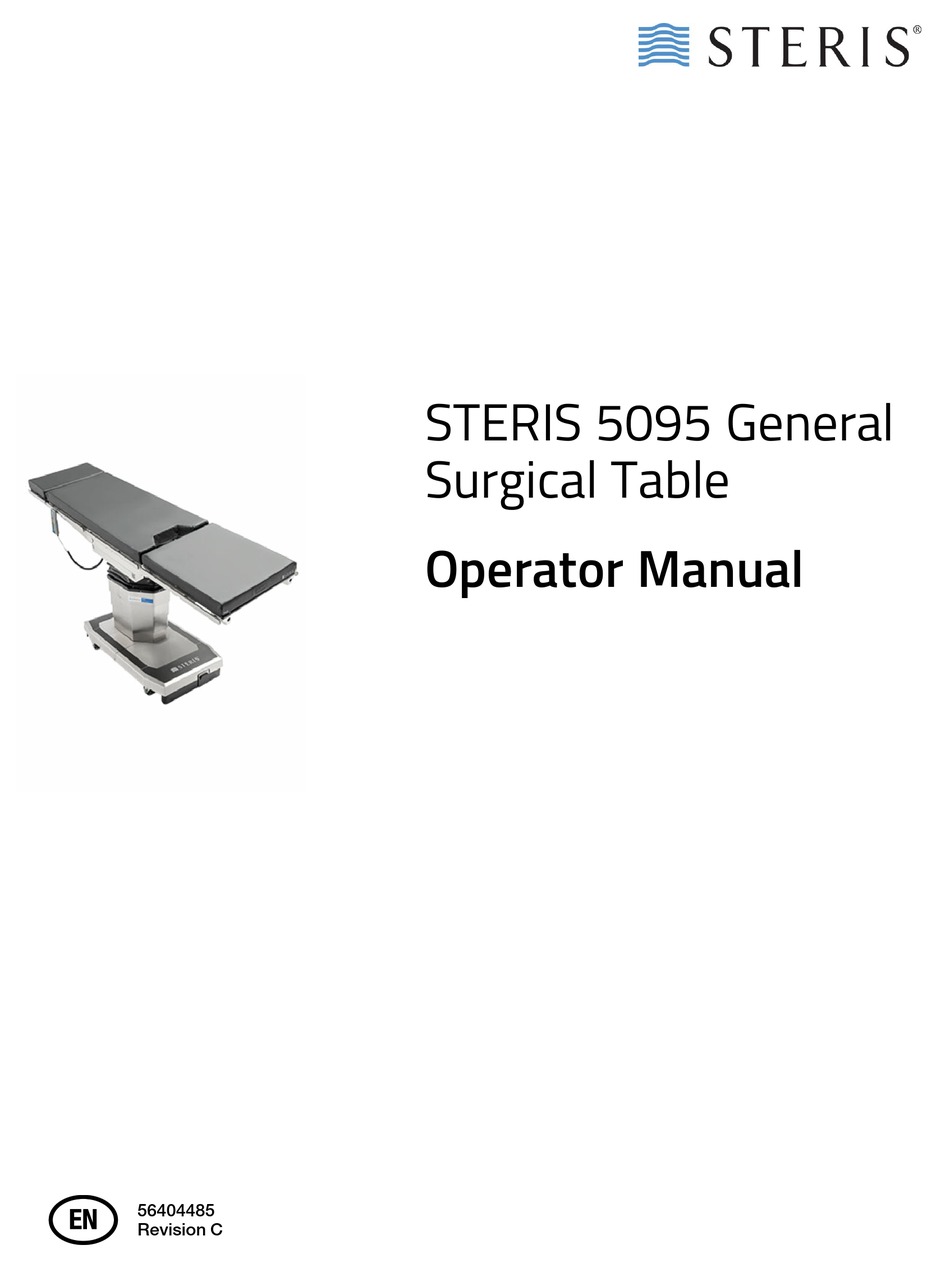 STERIS 5095 OPERATOR'S MANUAL Pdf Download | ManualsLib