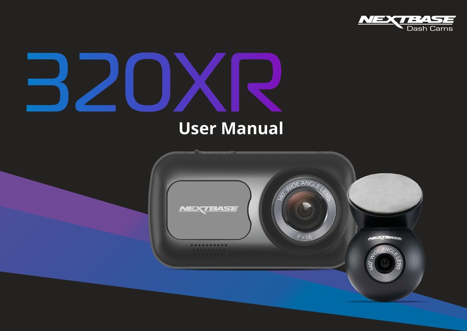 Nextbase 320XR front/rear dash cam