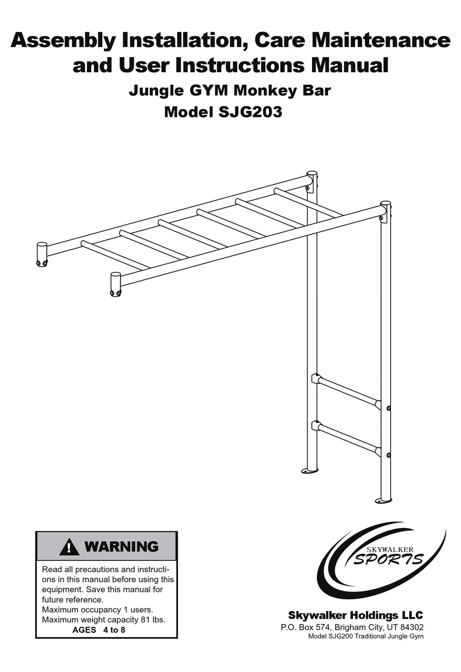 skywalker-sports-jungle-gym-monkey-bar-assembly-installation-care