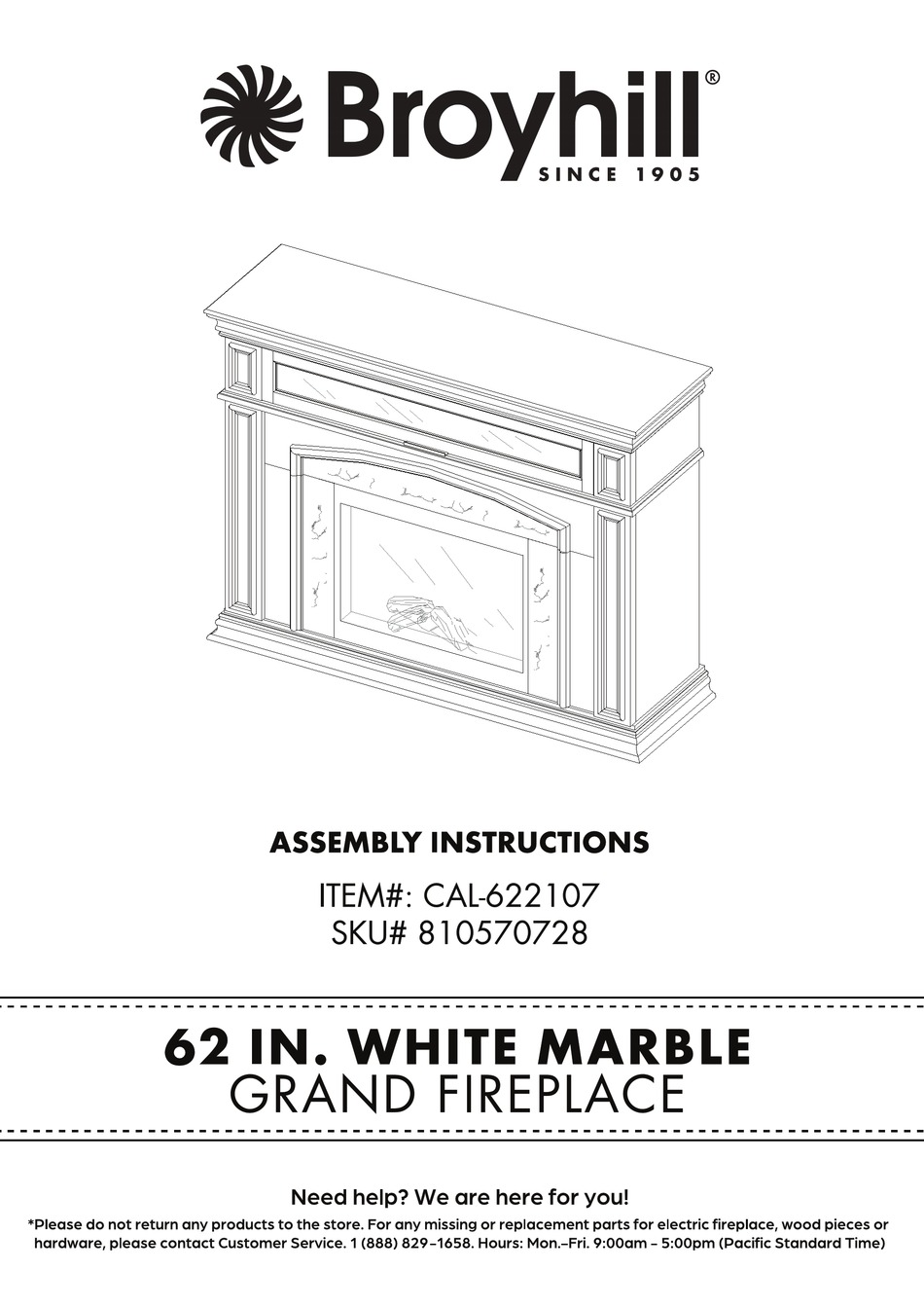 BROYHILL CAL622107 ASSEMBLY INSTRUCTIONS MANUAL Pdf Download ManualsLib