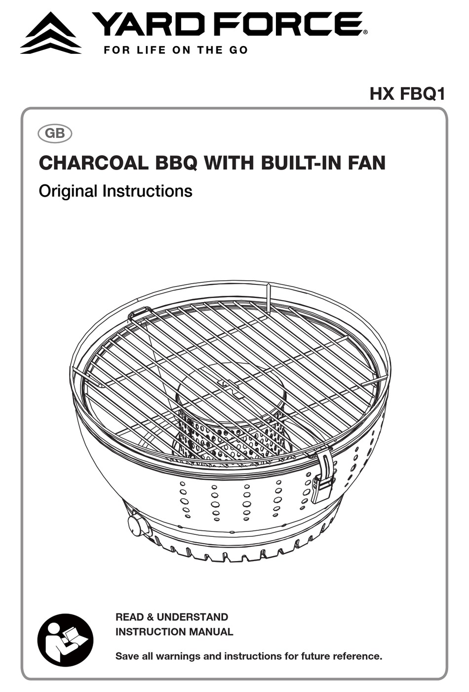 YARD FORCE HX FBQ1 ORIGINAL INSTRUCTIONS MANUAL Pdf Download ManualsLib
