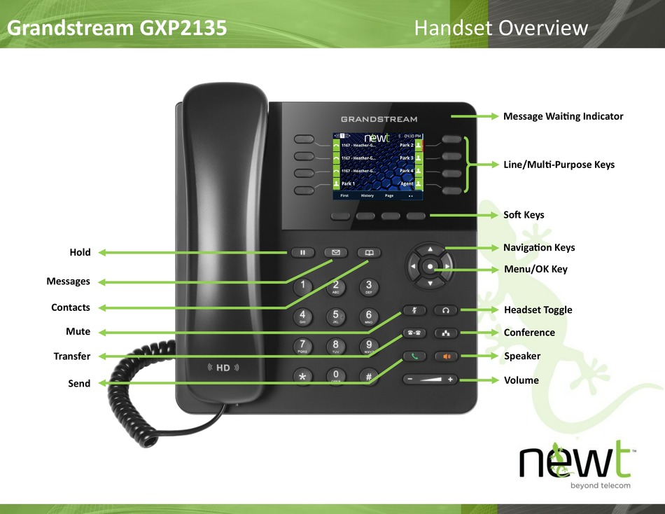 GRANDSTREAM NETWORKS GXP2135 MANUAL Pdf Download ManualsLib