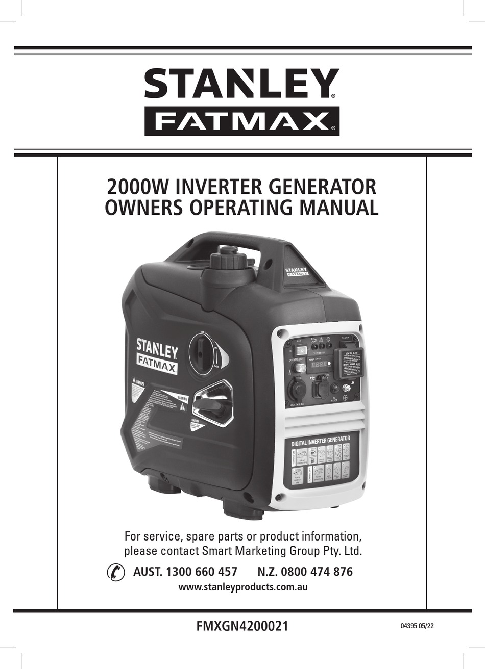 STANLEY FATMAX FMXGN4200021 OWNER