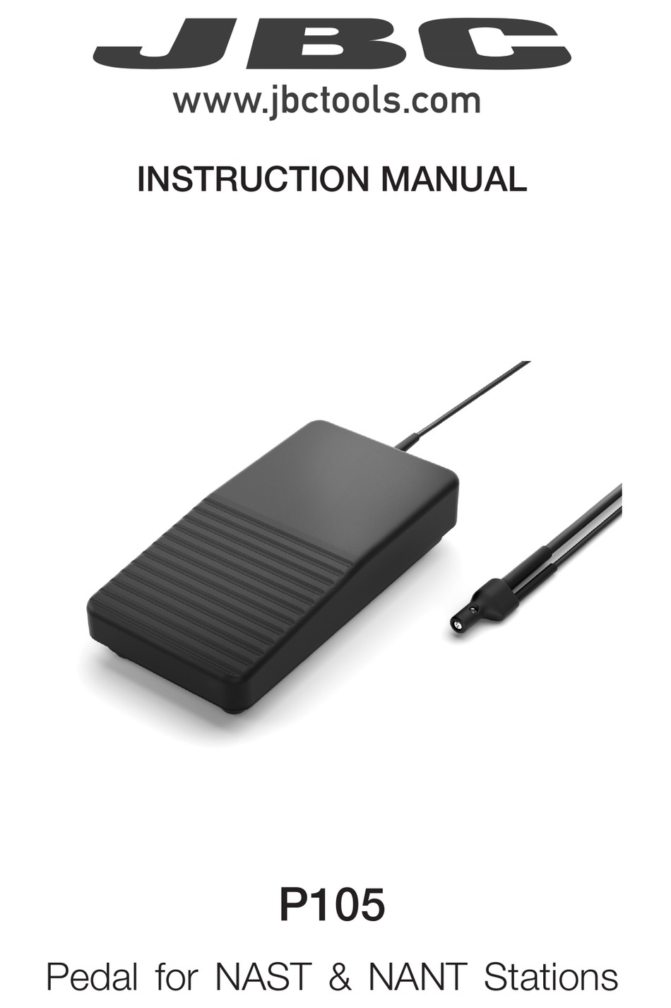 JBC P105 INSTRUCTION MANUAL Pdf Download ManualsLib