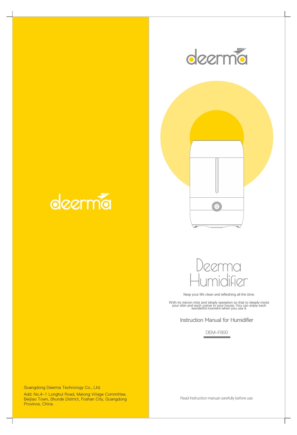 DEERMA DEMF800 INSTRUCTION MANUAL Pdf Download ManualsLib