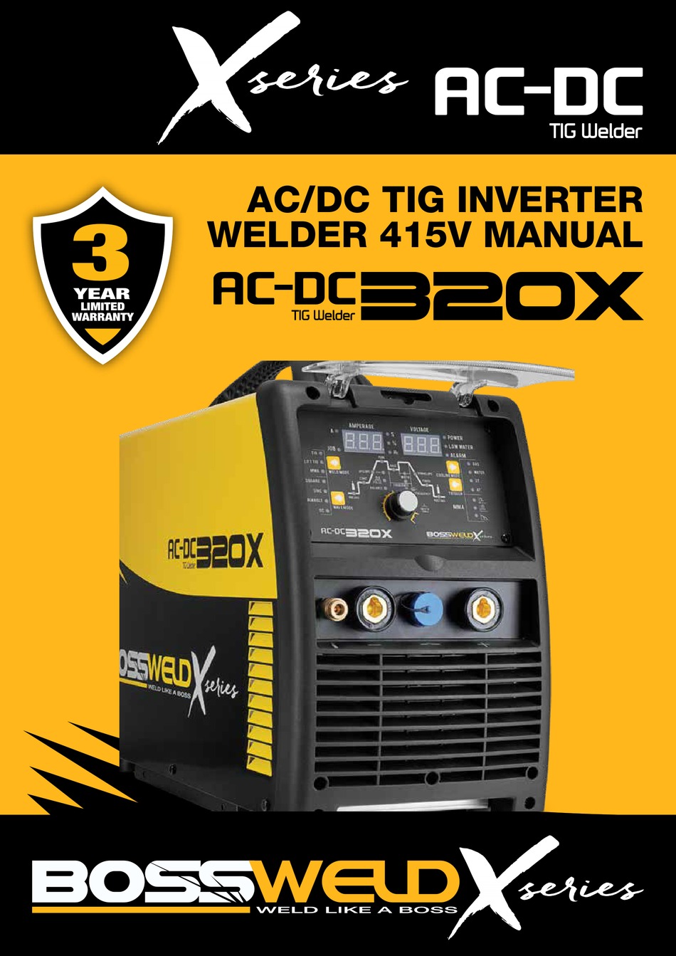 BOSSWELD X SERIES MANUAL Pdf Download ManualsLib