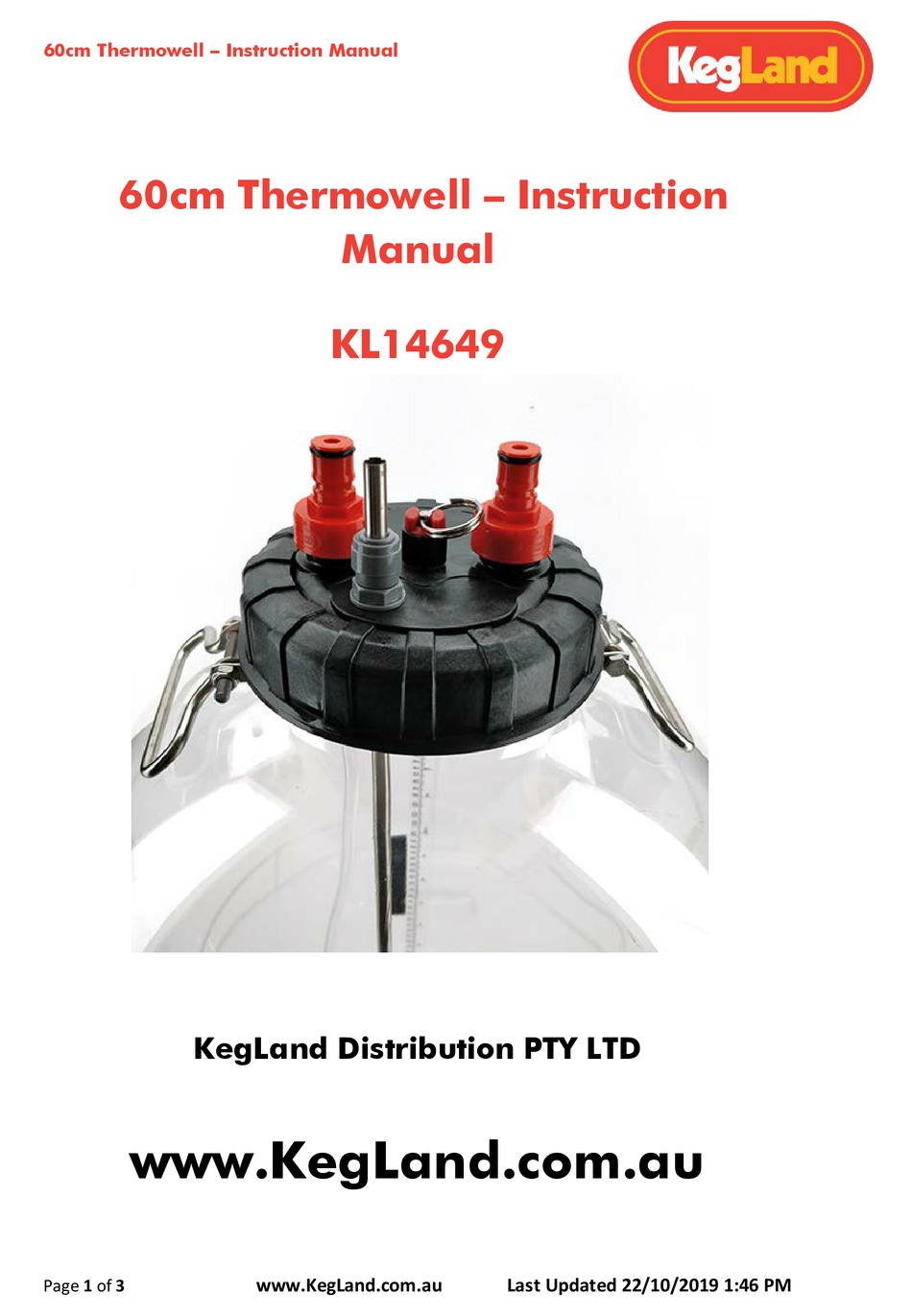 KEGLAND KL14649 INSTRUCTION MANUAL Pdf Download ManualsLib