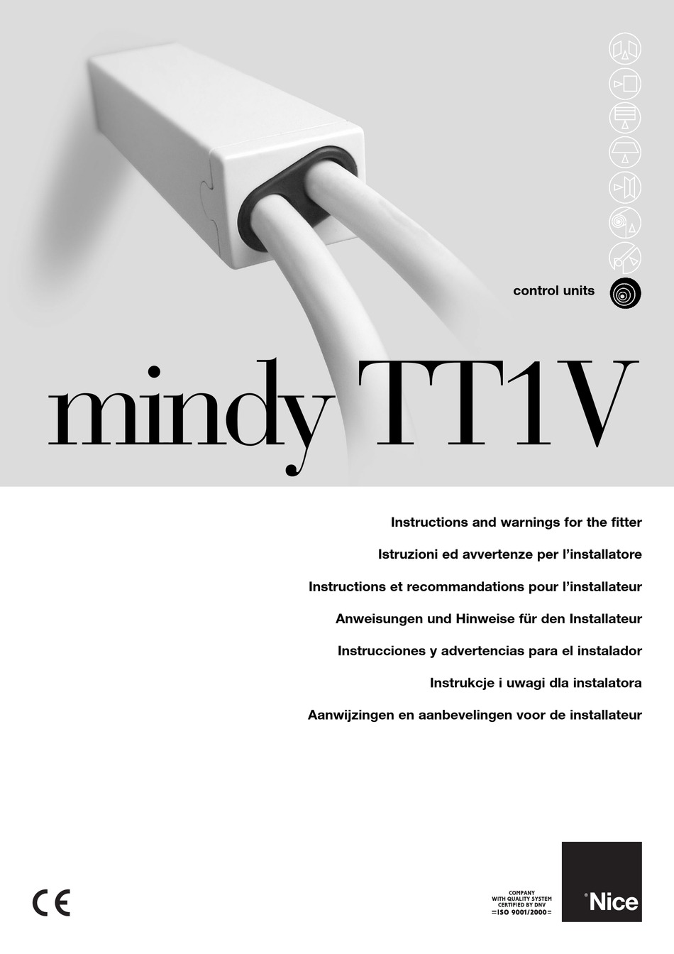 NICE MINDY TT1V INSTRUCTIONS AND WARNINGS Pdf Download ManualsLib