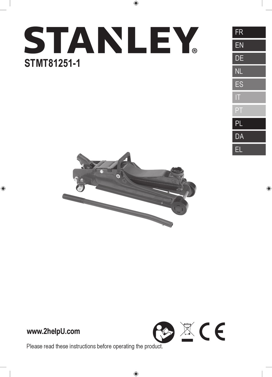 STANLEY STMT812511 ORIGINAL INSTRUCTIONS MANUAL Pdf Download ManualsLib