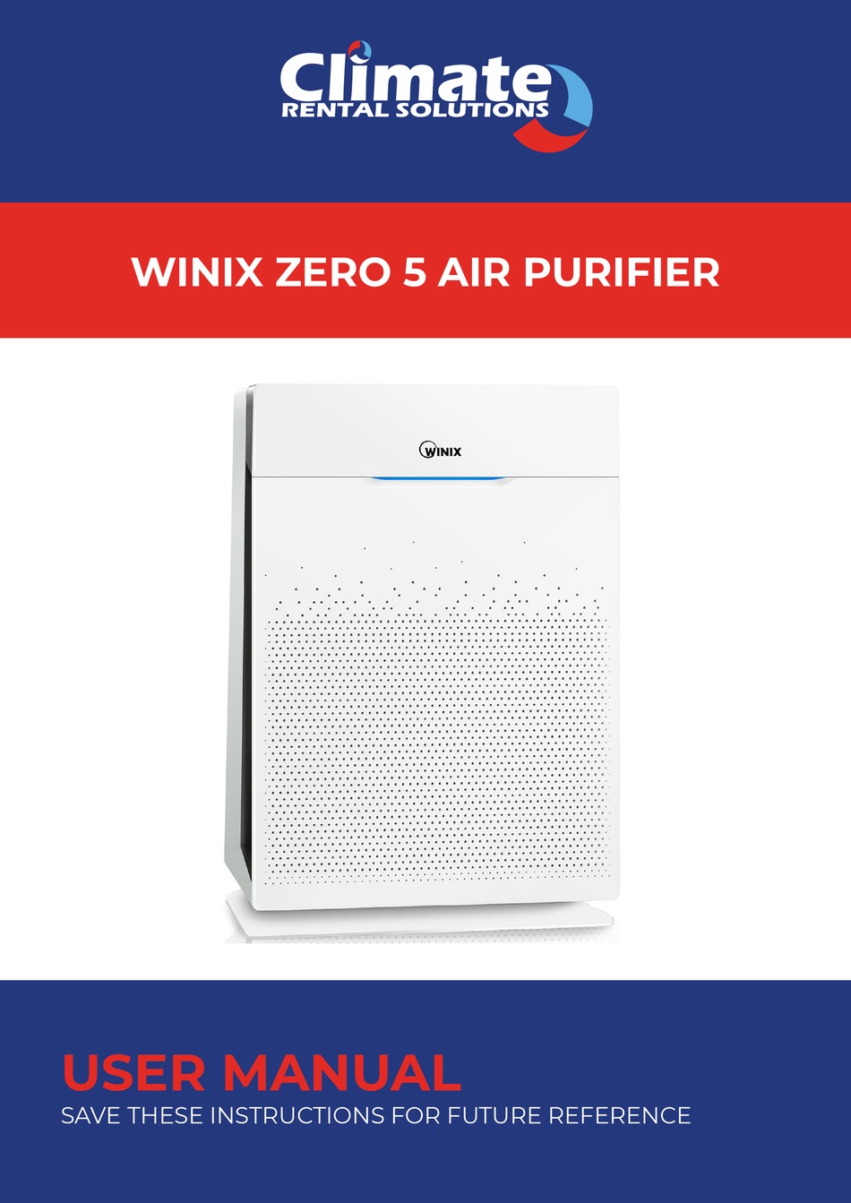 WINIX ZERO 5 USER MANUAL Pdf Download ManualsLib